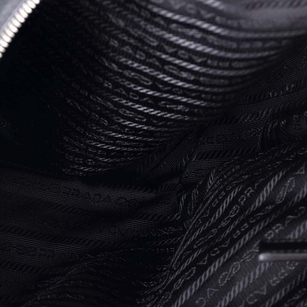 Prada Triangle Logo Embossed Side Zip #254316P15B - Picture 5 of 8